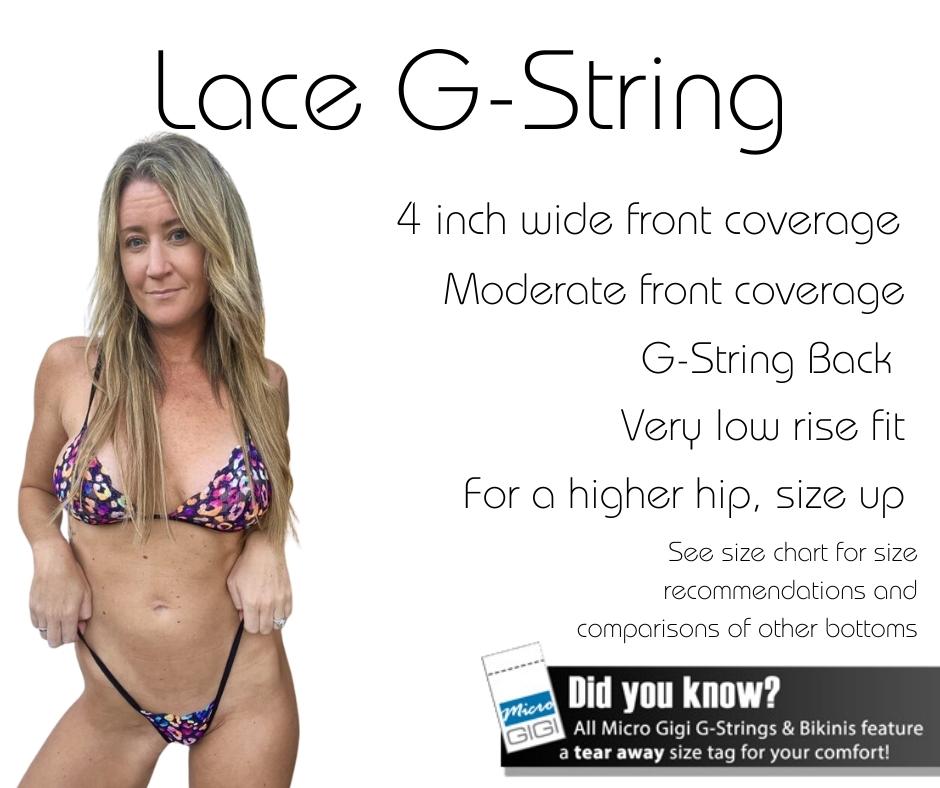 Wildflowers - Lace G-String Lingerie image 2