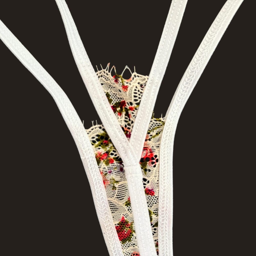 White Roses - Ultra Lace Thong G-String Lingerie image 3