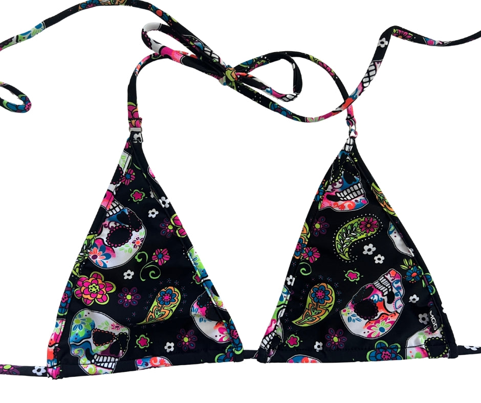Sugar Skull - Classic Bikini Top image 1