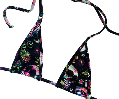 Sugar Skull - Nano Bikini Top image 1