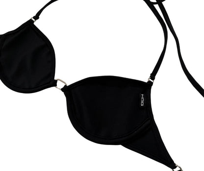 Midnight Black - Underwire Bikini Top image 4