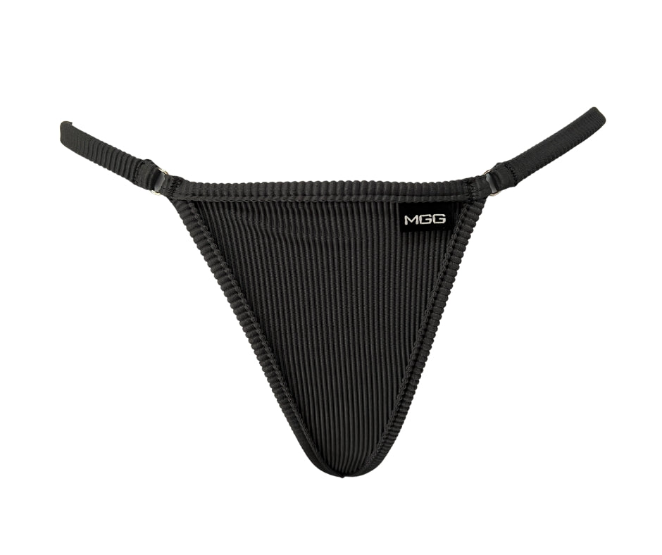 Slate Gray - Open Triangle Bikini Bottom image 0