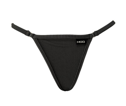 Slate Gray - Open Triangle Bikini Bottom image 0