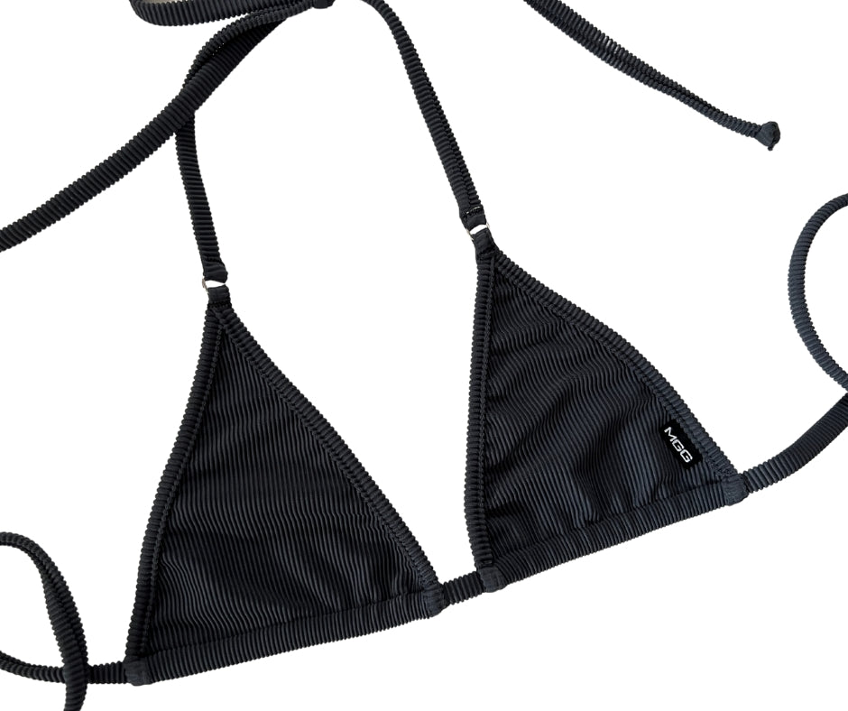 Slate Gray - Mini Bikini Top image 4