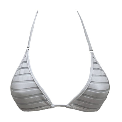 Coastline - White - Mini Bikini Top image 0