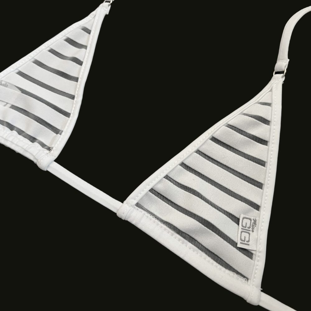 Coastline - White - Nano Bikini Top image 3