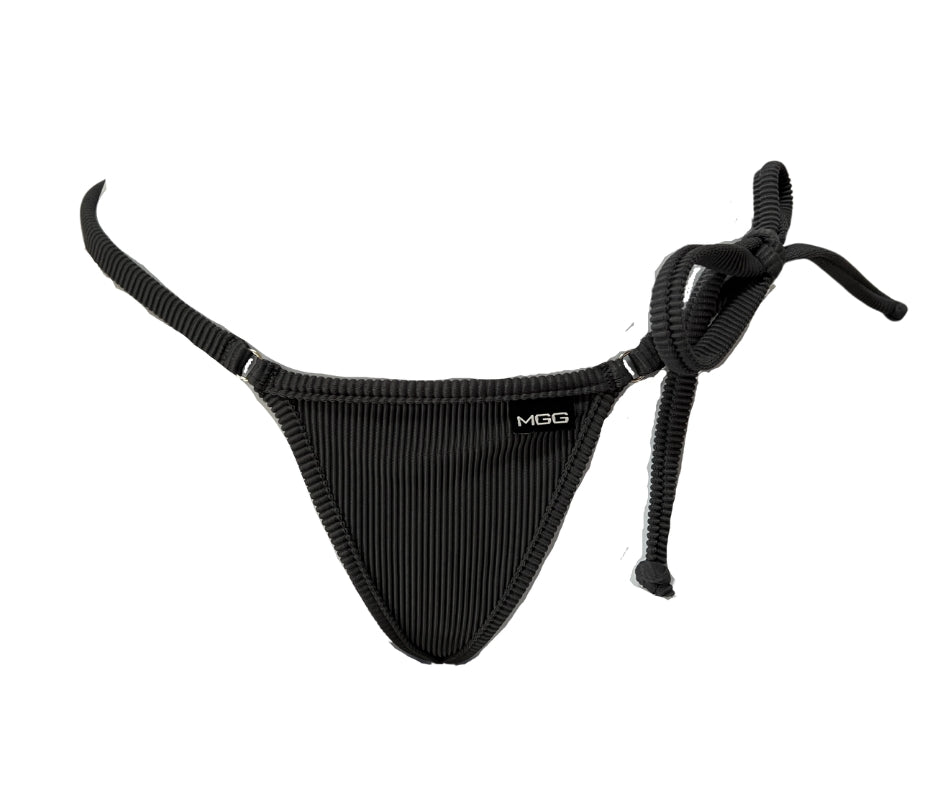 Slate Gray - Single Tie Side Bikini Bottom image 0