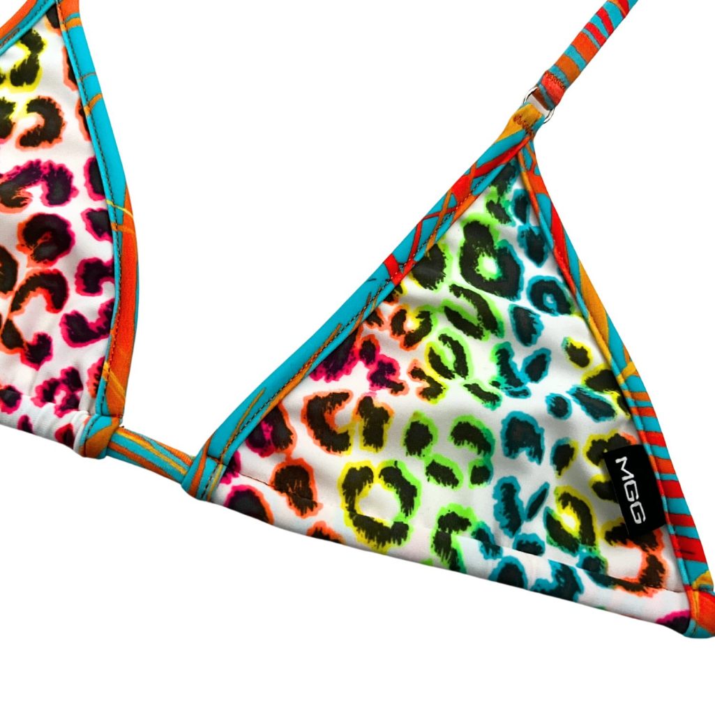 Safari Palms - Mini Bikini Top image 5