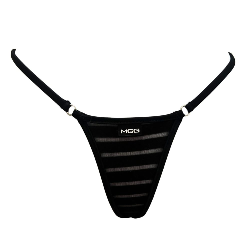 Coastline - Black - Nano Bikini Bottom image 0