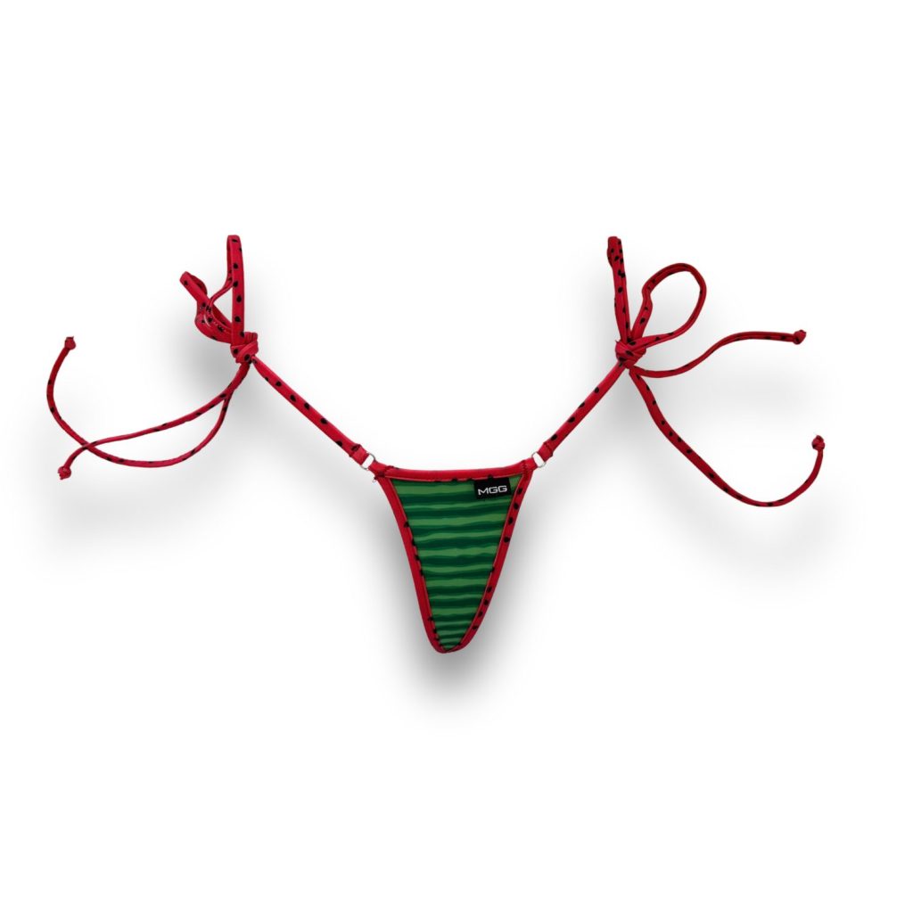 Watermelon - Tie Sides Bikini Bottom image 0