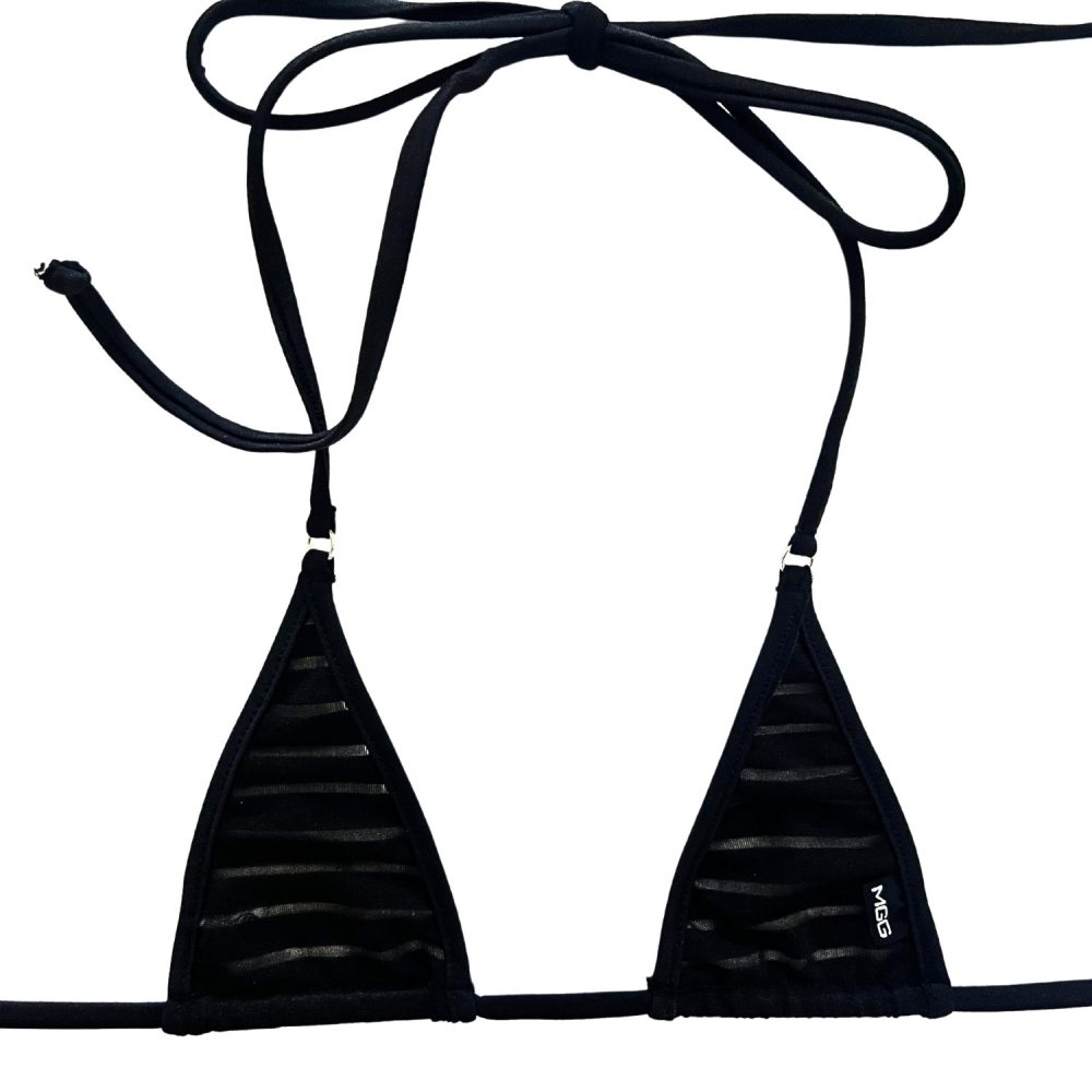 Coastline - Black - Nano Bikini Top image 3