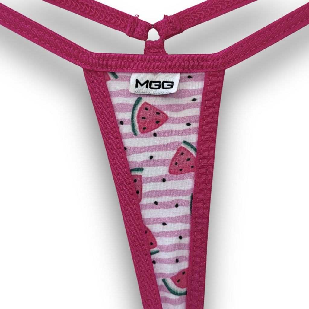 Summer Watermelon - Pink - Extreme Cotton G-String image 1