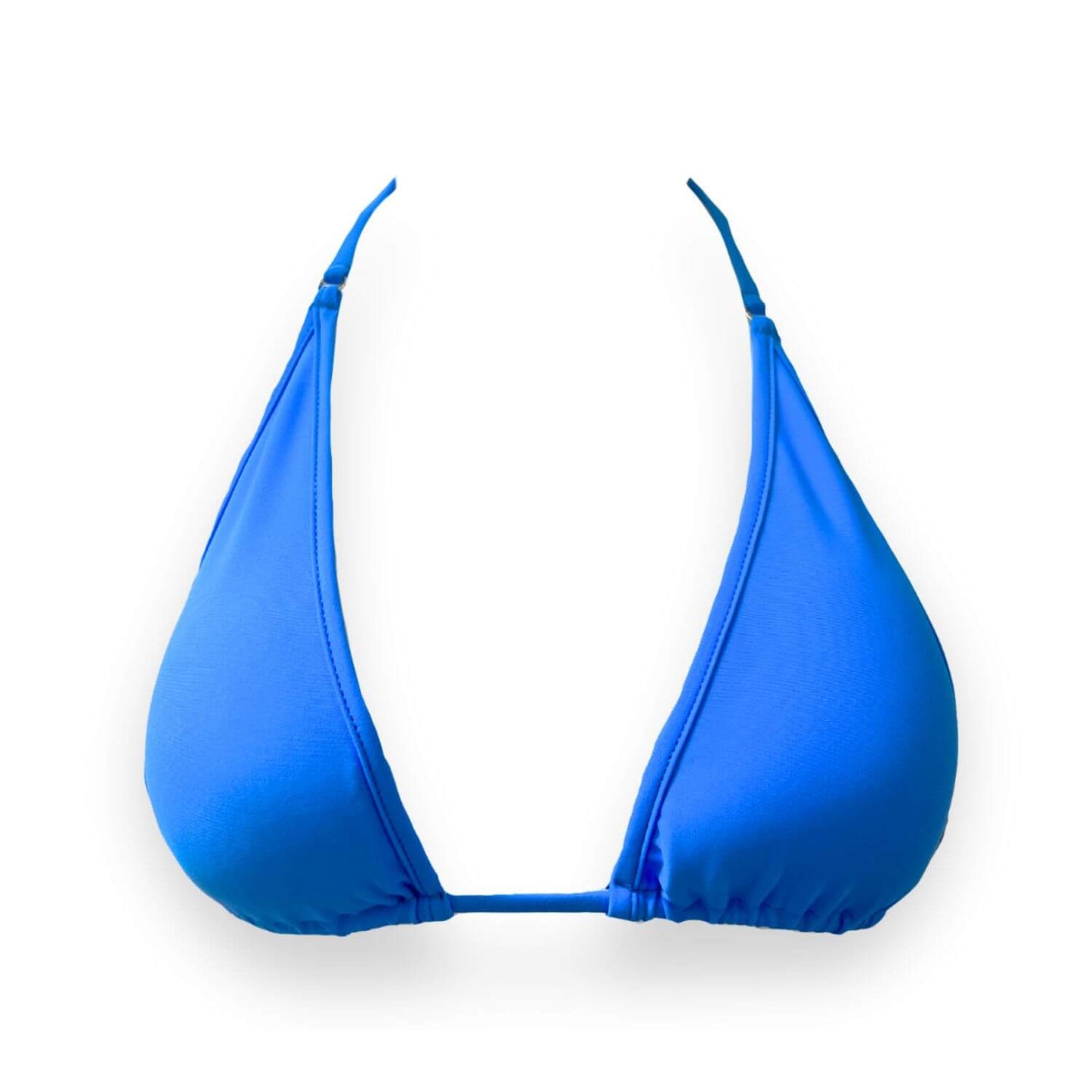 Top de bikini clásico azul celeste