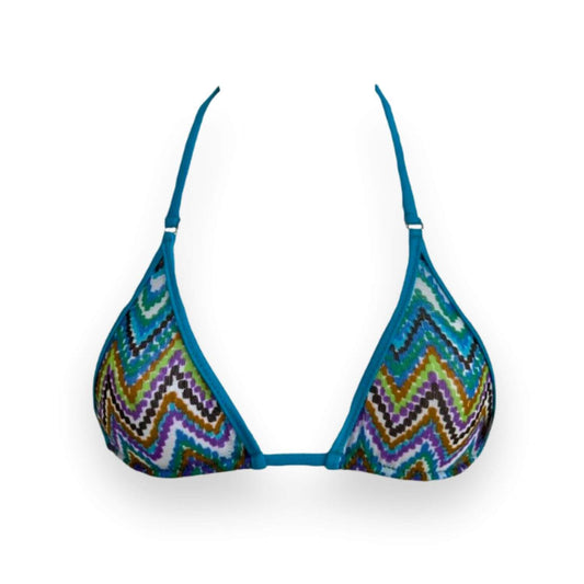 Haut de bikini triangle mini transparent Changing Tides -