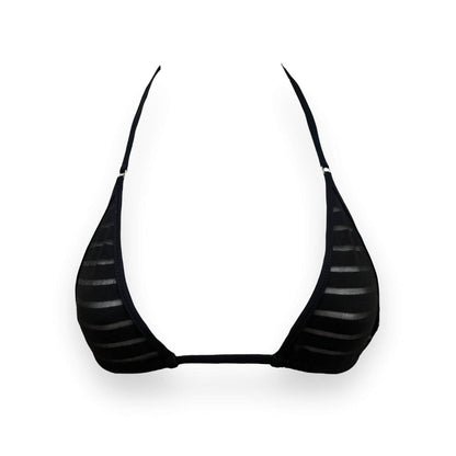 Coastline - Black - Mini Bikini Top