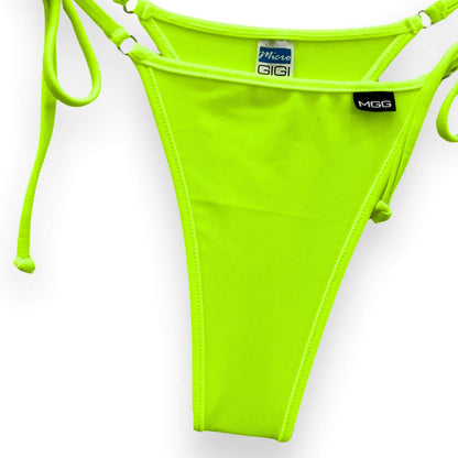 Electric Lemonade - Brazilian Tie Sides Bikini Bottom