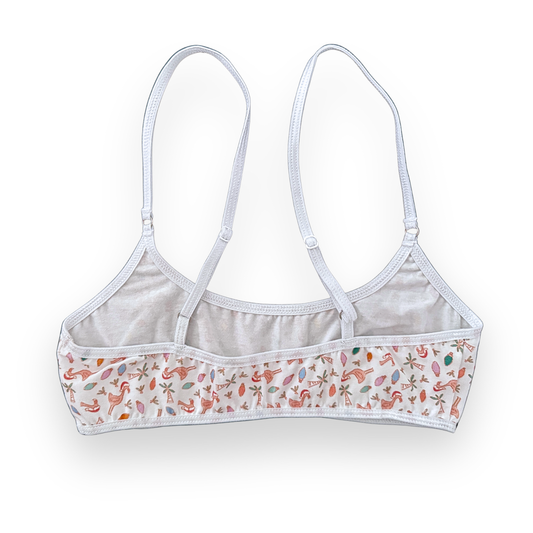 Christmas Flamingo - Leisure Bralette