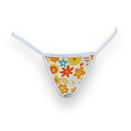 Groovy Bloom - Low Rise G-String