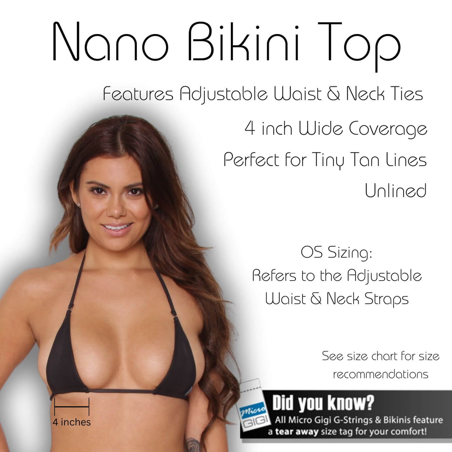 Limoncello - Nano Bikini Top