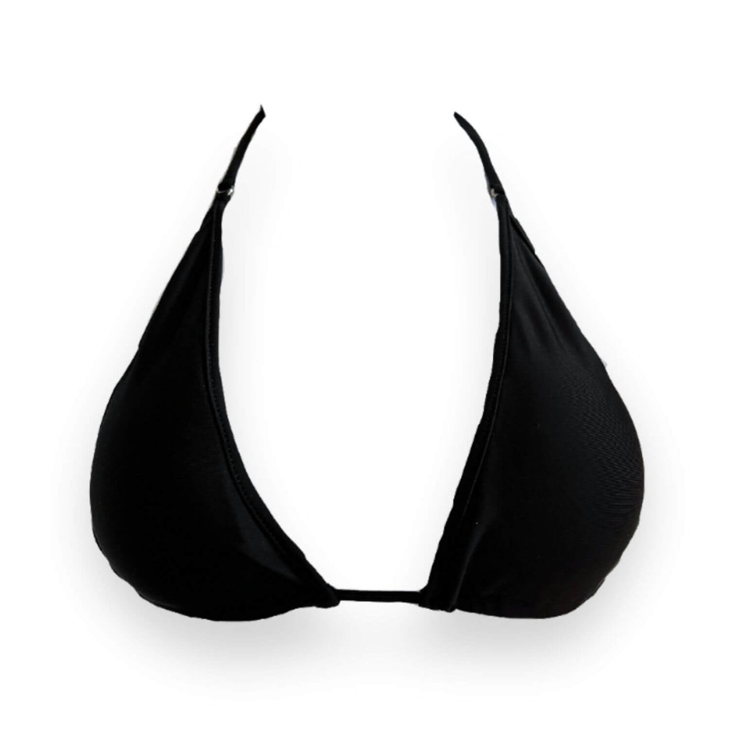 Haut de bikini classique Midnight Black -