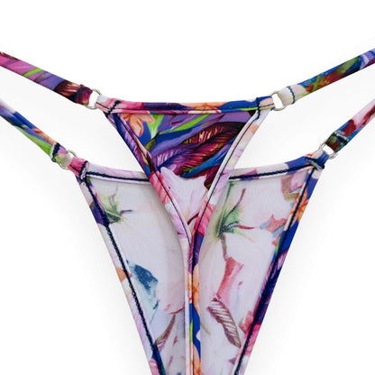 Plumeria - Mini Bikini Bottom