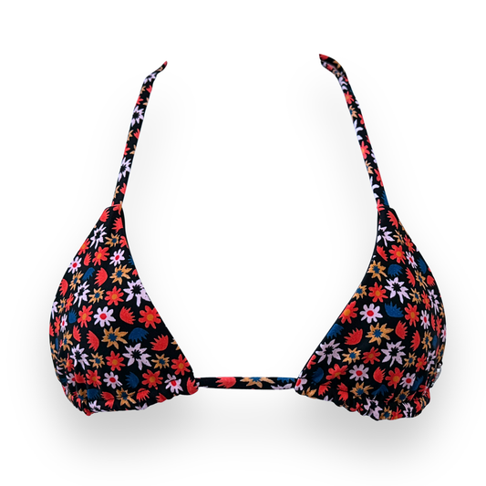 Pop Flower - Triangle Bikini Top