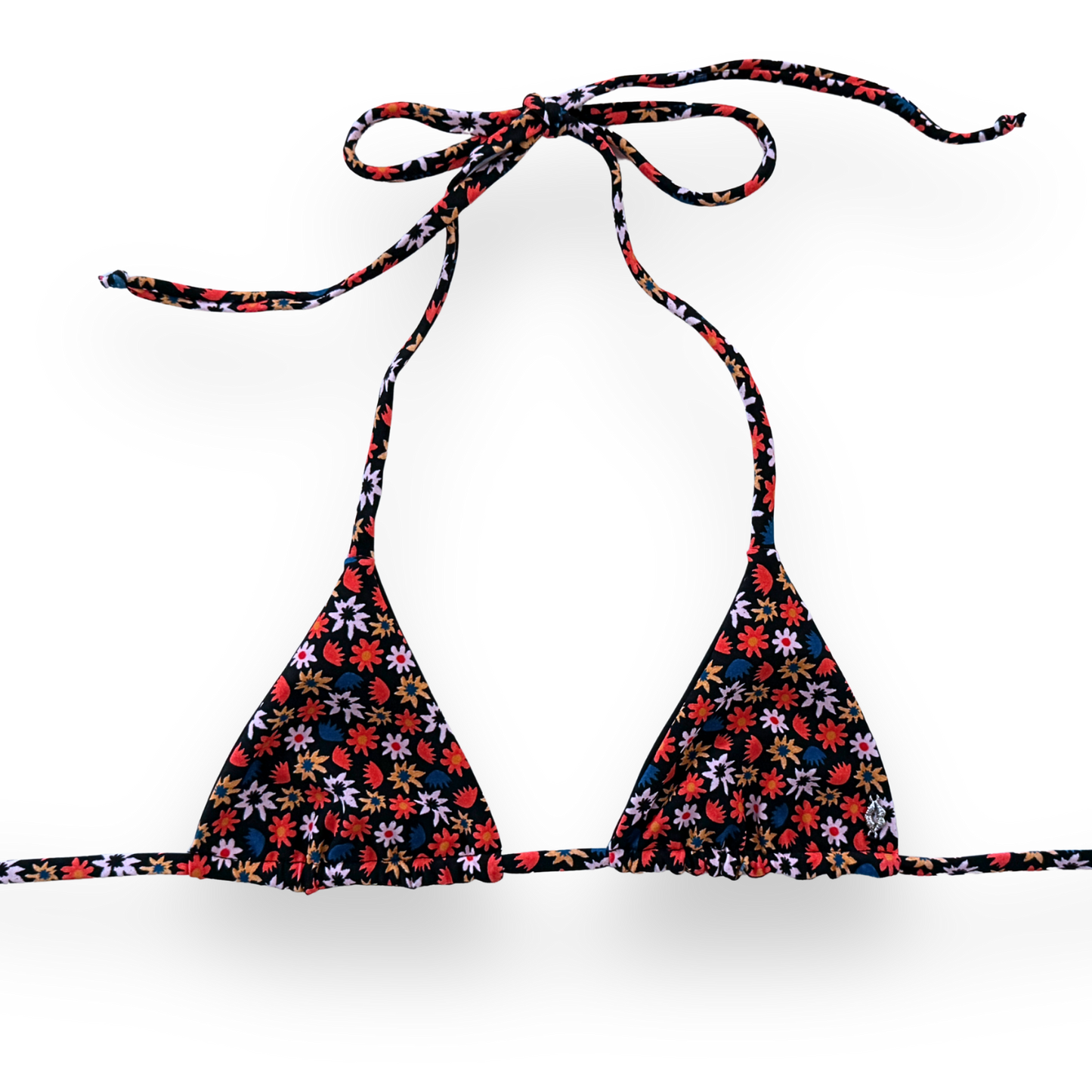Pop Flower - Triangle Bikini Top