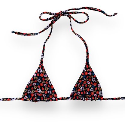 Pop Flower - Triangle Bikini Top