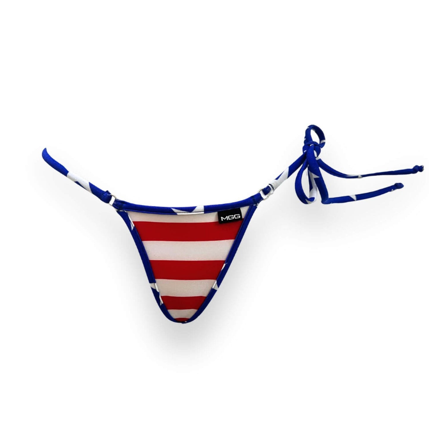Stripes n Stars - Single Tie Side Bikini Bottom