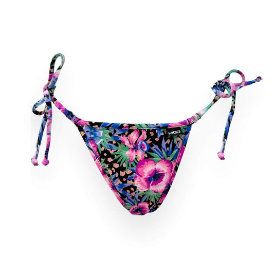 MGG Wild Paradise Brazilian Tie Sides Bikini Bottom