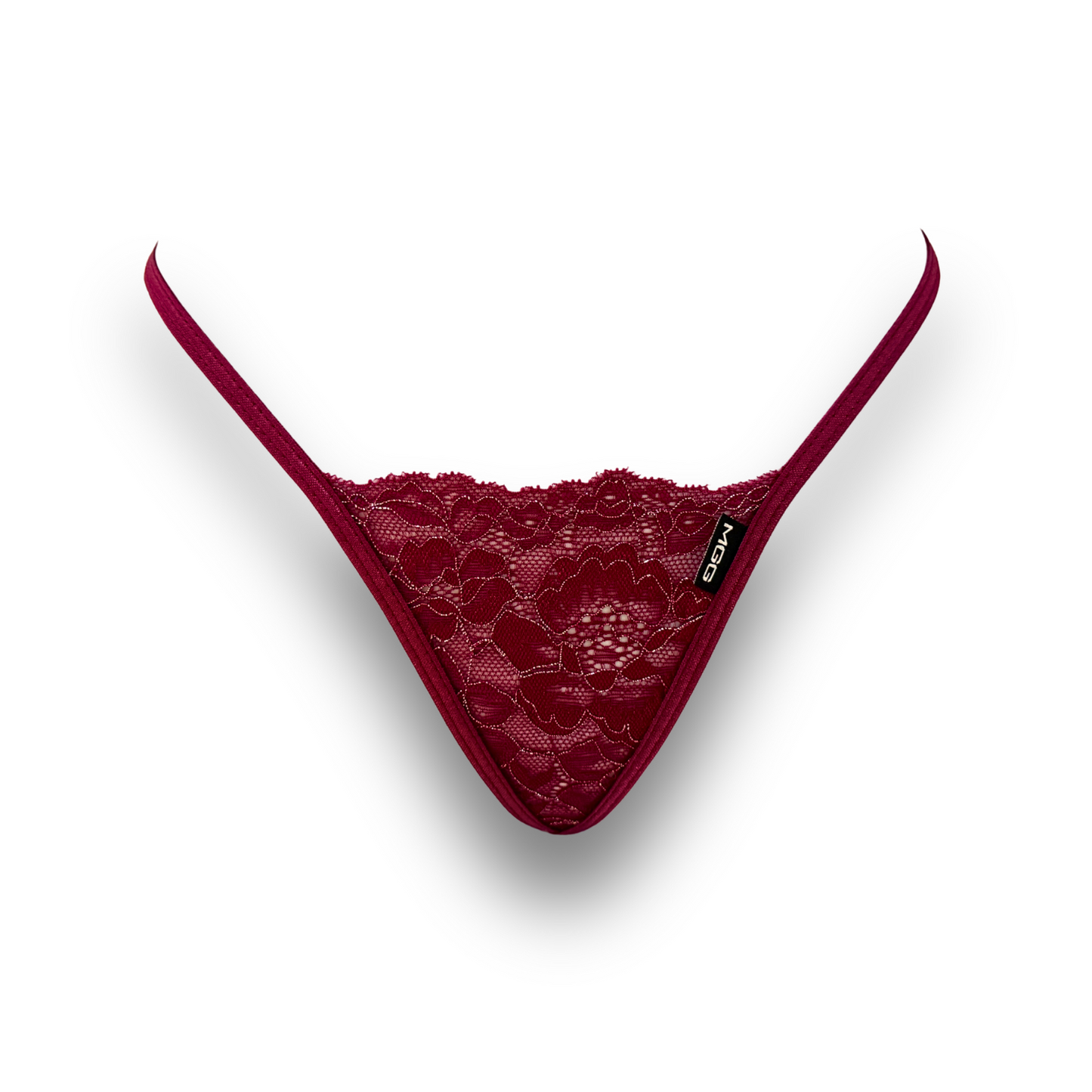 Wine - Lace G-String Lingerie