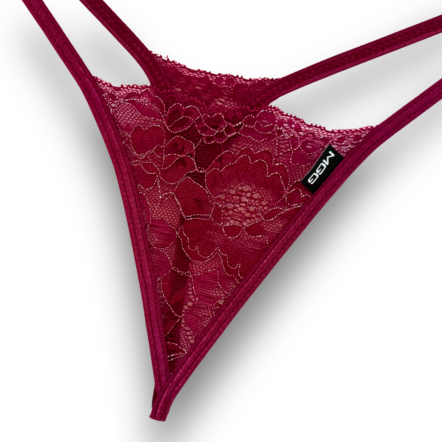 Wine - Lace Thong G-String Underwear