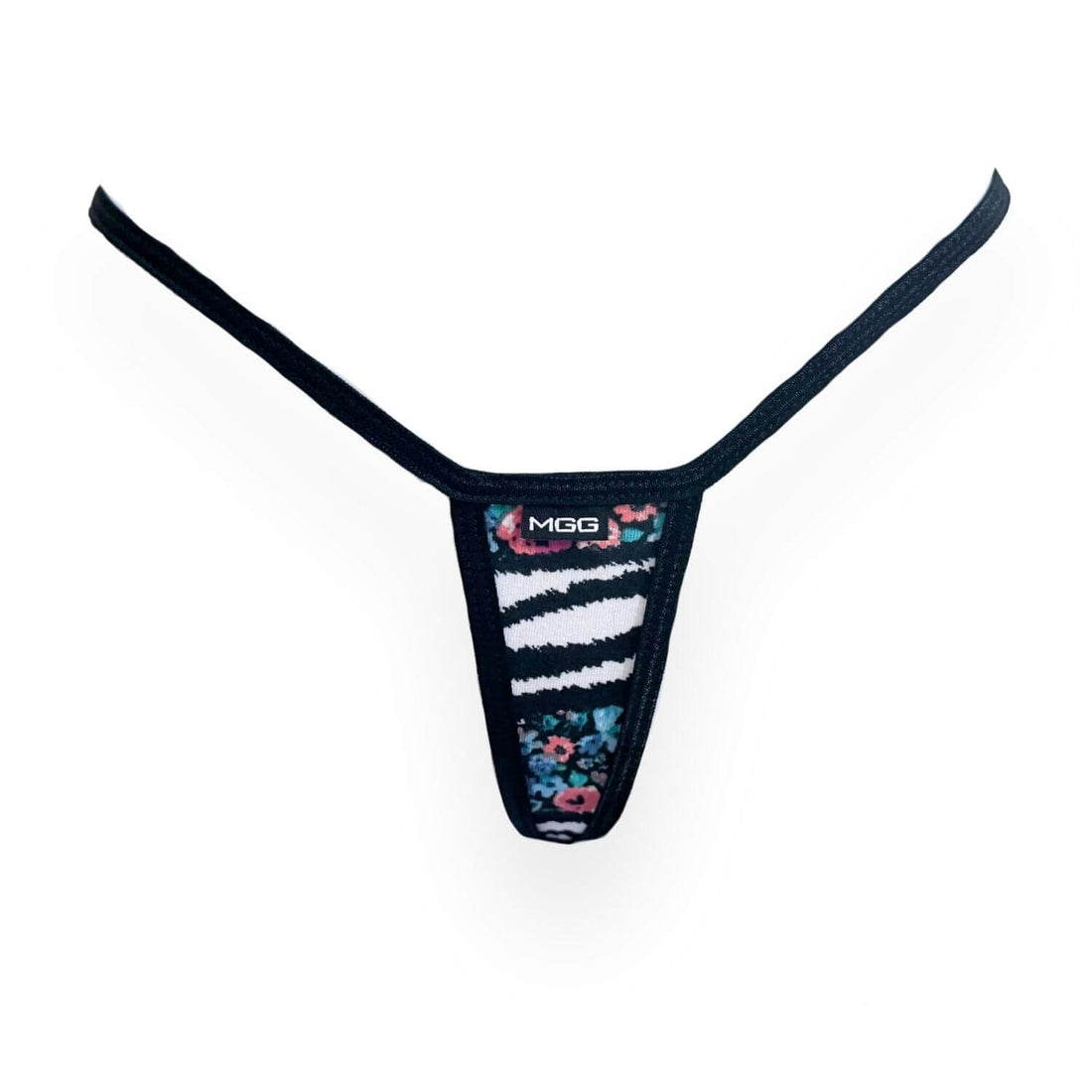 Zebra Floral - Cotton - Extreme G-String – Micro Gigi