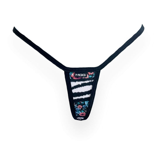 Zebra Floral - Cotton - Extreme G-String