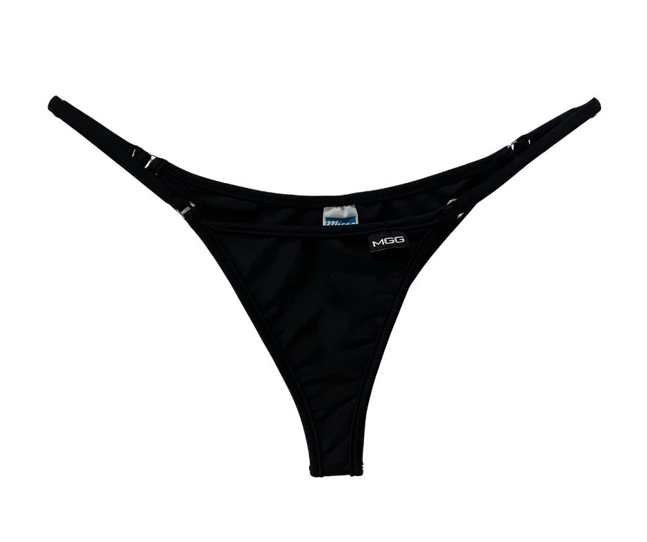 Midnight Black - Brazilian Bikini Bottom – Micro Gigi