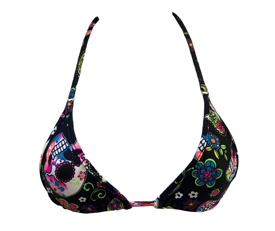 Sugar Skull - Mini Bikini Top image 0