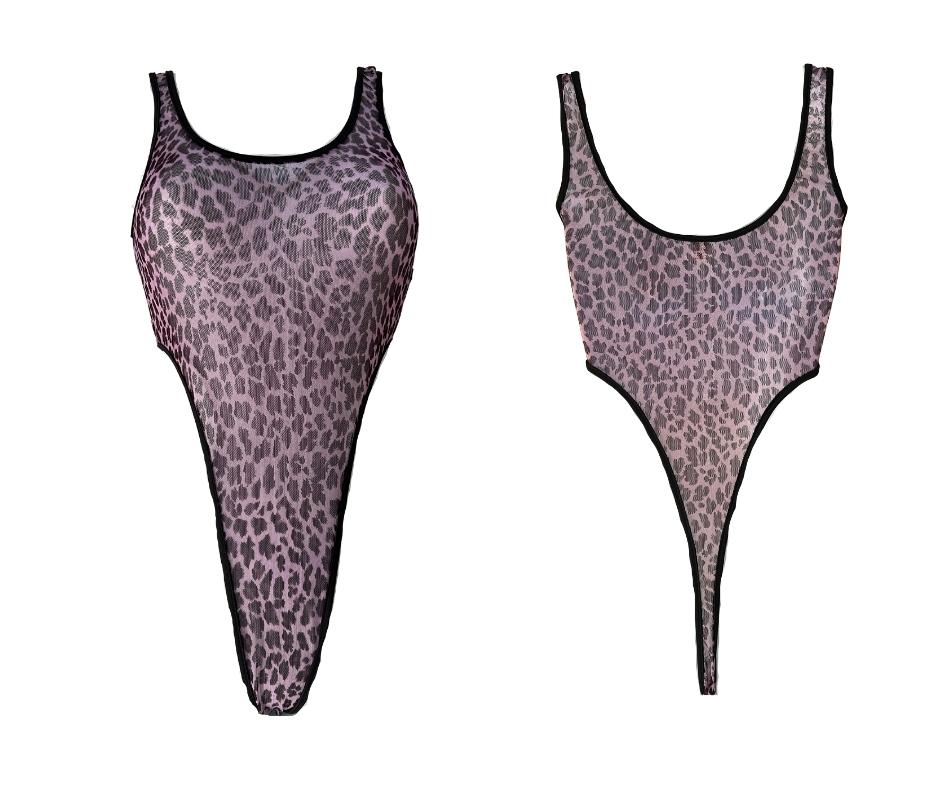 Sheer Wicked Temptation - High Leg Cut One Piece image 6