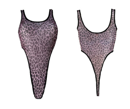 Sheer Wicked Temptation - High Leg Cut One Piece image 6