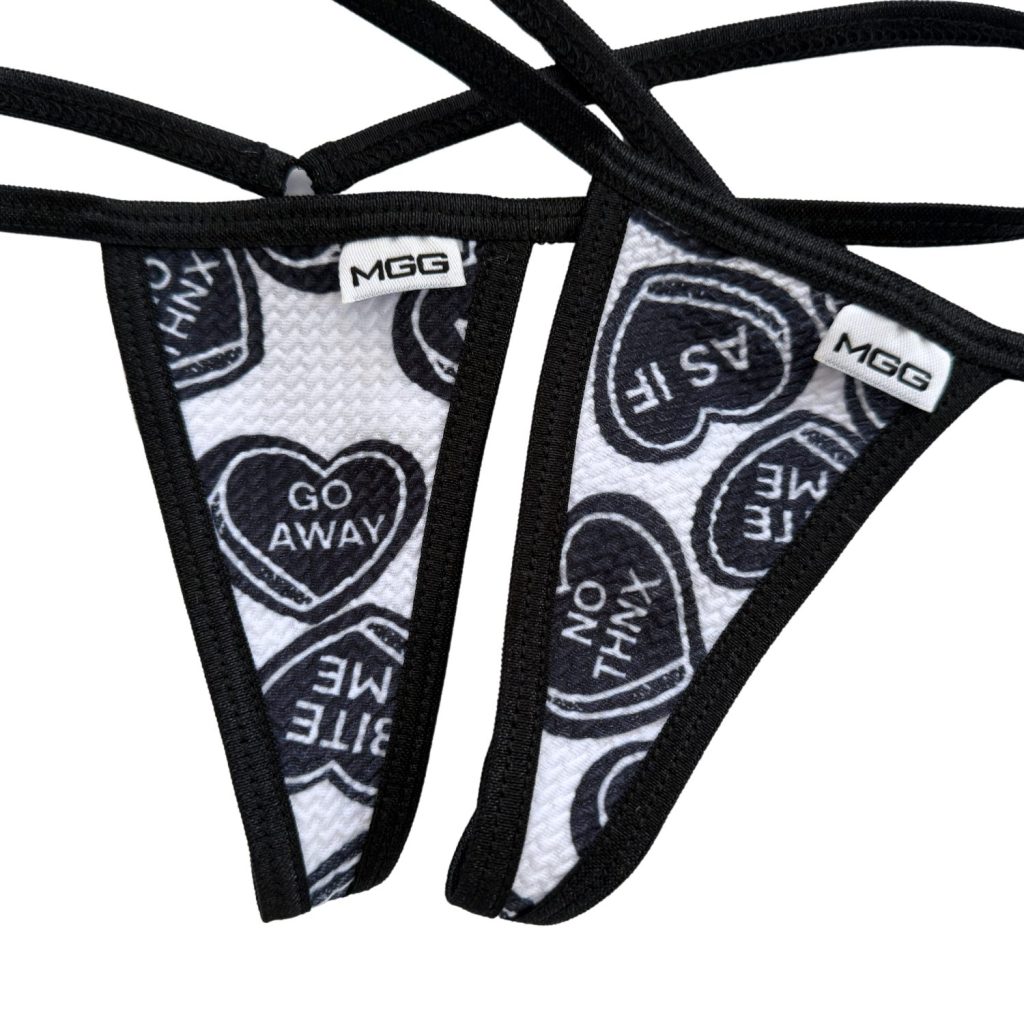 Love Stinks Candy Hearts - Mini G-String image 2
