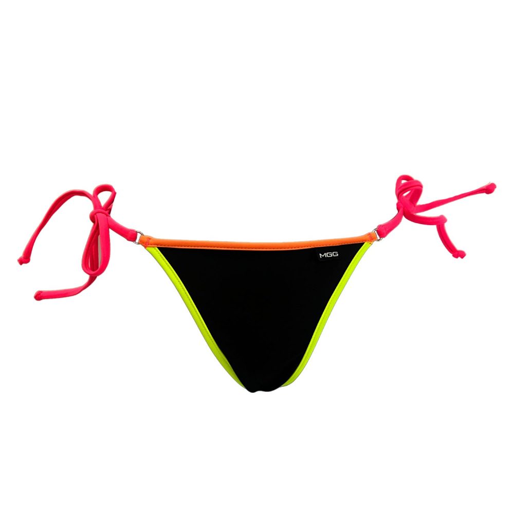 Neon Lights - Brazilian Tie Sides Bikini Bottom image 0