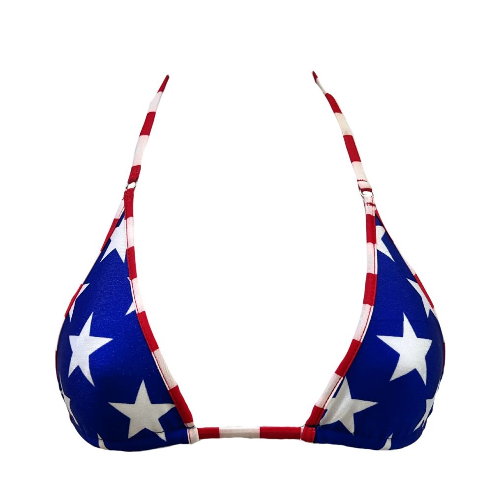 Stars & Stripes - Mini Bikini Top image 0