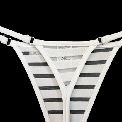 Coastline - White - Mini Bikini Bottom image 2