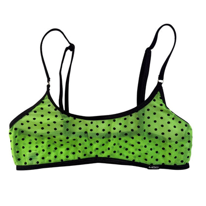 Neon Polka Dot - Leisure Sheer Bralette image 5