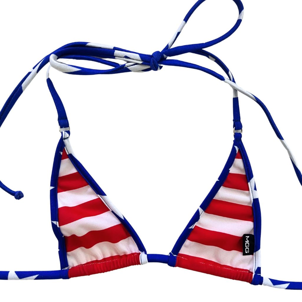 Stripes n Stars - Nano Bikini Top image 3