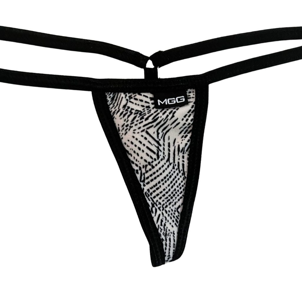 Abstract Stripes - Mini G-String Underwear image 1