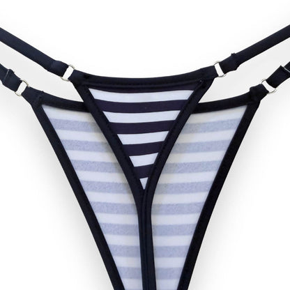 Parte inferior de bikini mini Coastline - Negro