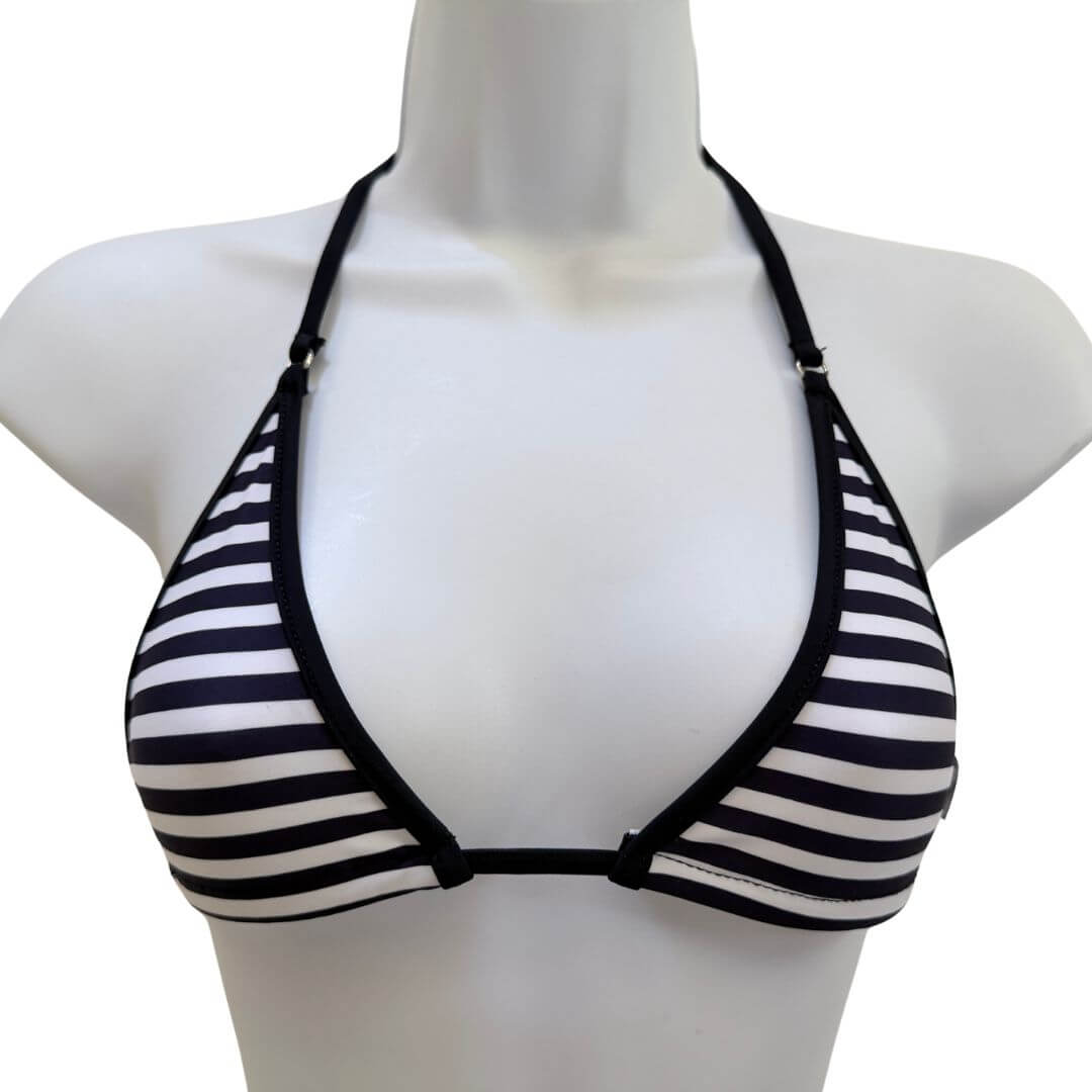 Riviera Stripe - Mini Bikini Top
