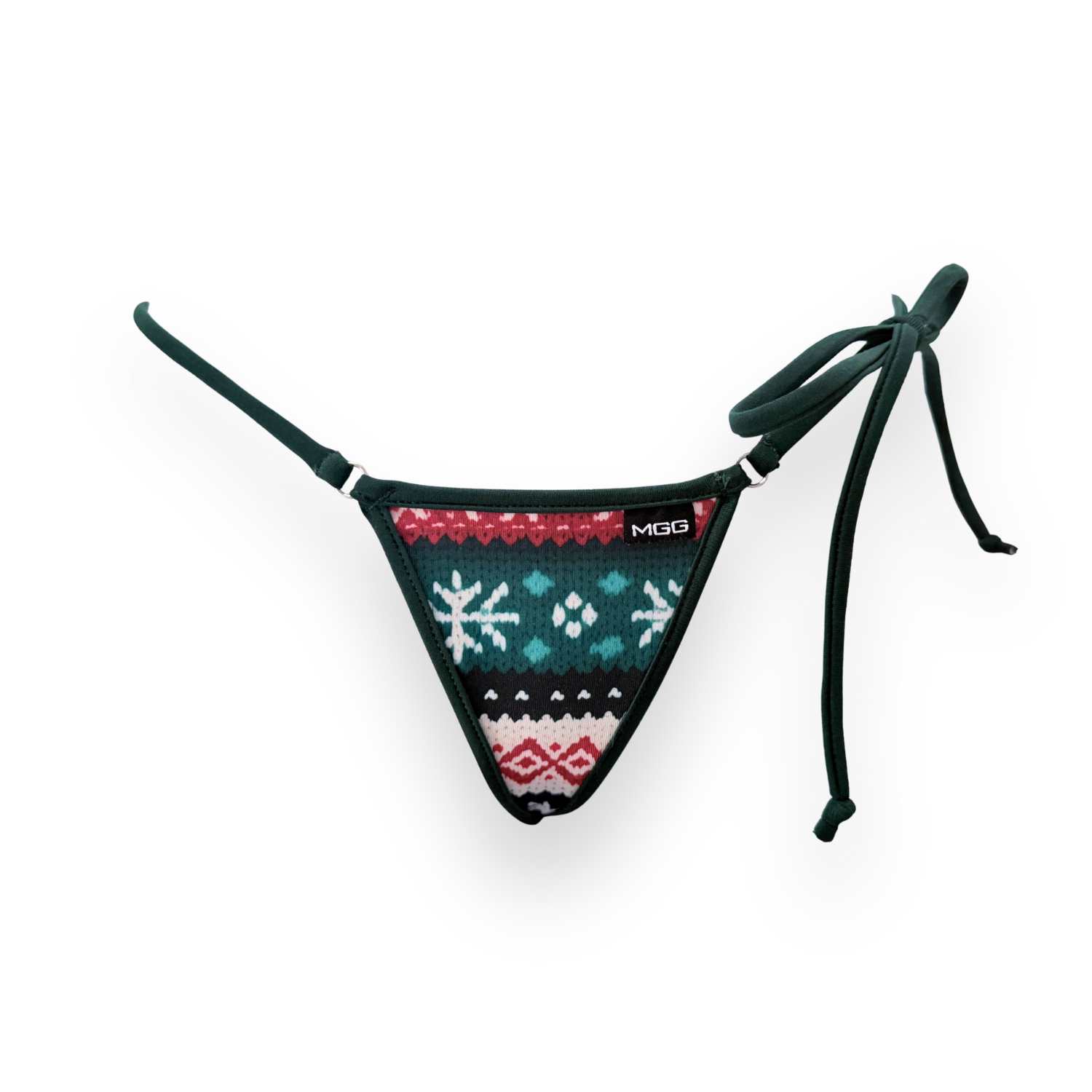 apres frost single tie side swimwear bottom womens 