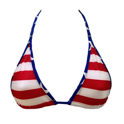 Stripes n Stars - Mini Bikini Top image 0