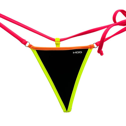 Neon Lights - Single Tie Side Bikini Bottom image 3